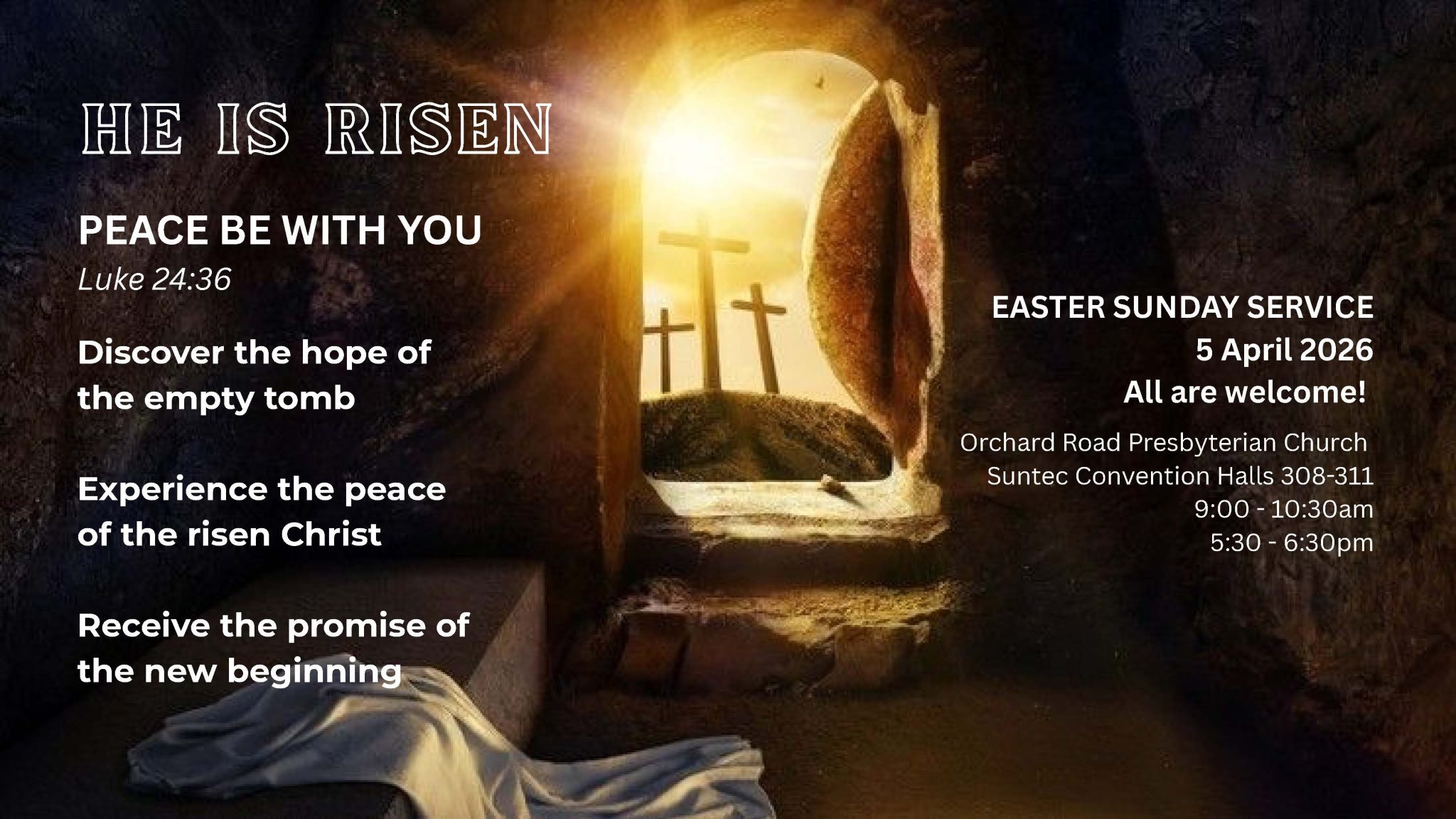 Easter Sunday Services - Orchard Road Presbyterian Church