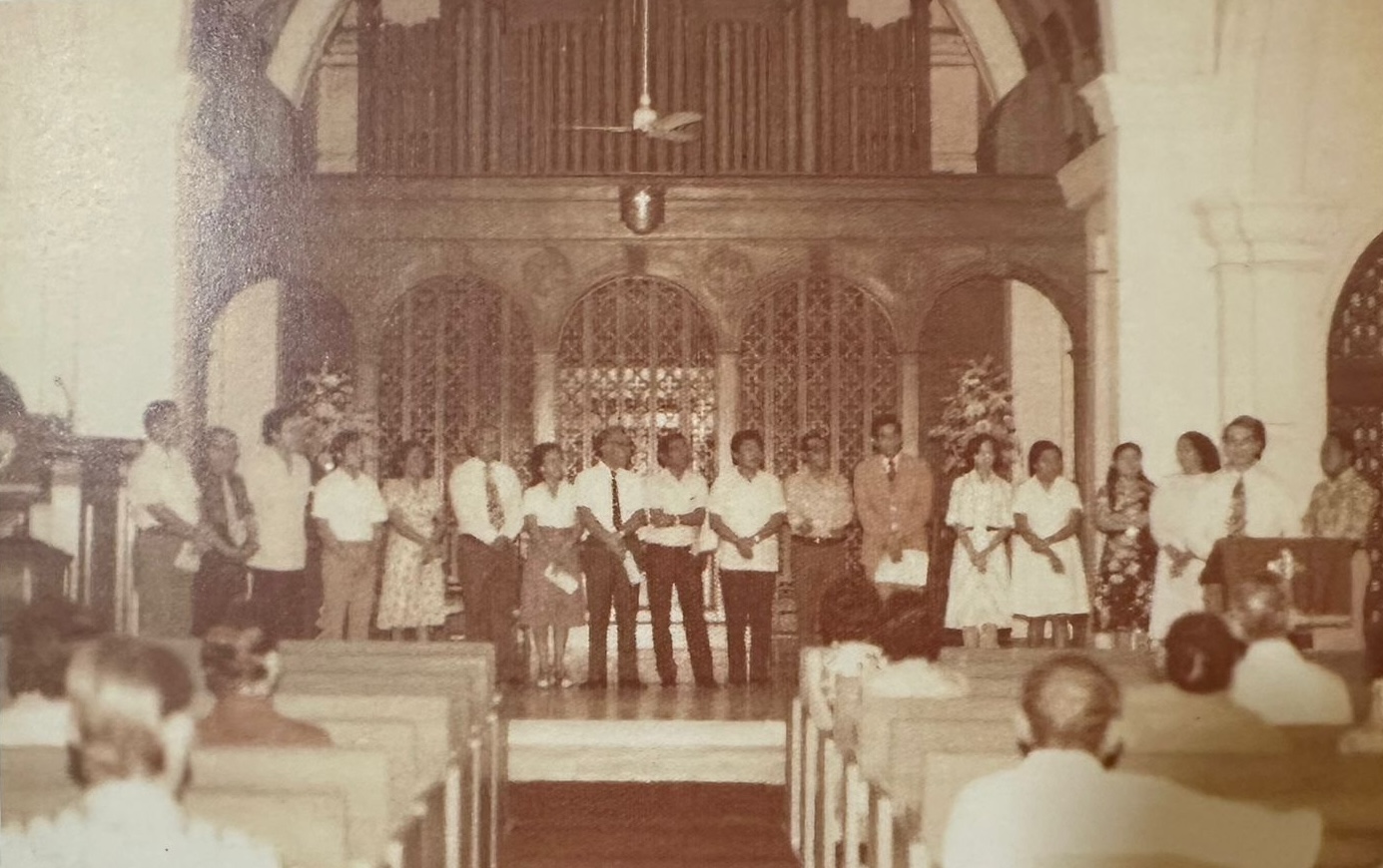First Indonesian service held in 1976