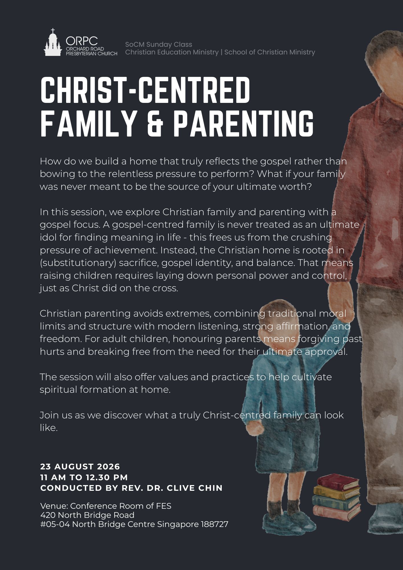Christ-Centred Family & Parenting Event Poster